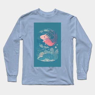 Endangered: Save the Axolotl 2 Long Sleeve T-Shirt